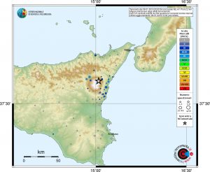 terremoto catania etna
