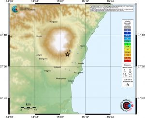 terremoto zafferana etnea