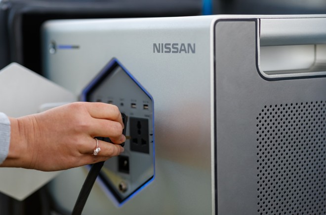 Nissan riciclo batterie