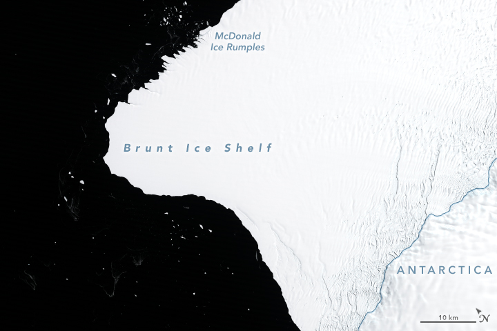 antartico brunt 23 gennaio 2019