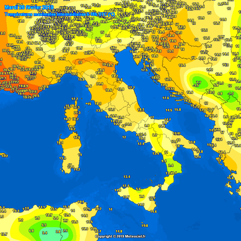 caldo italia 26 febbriao