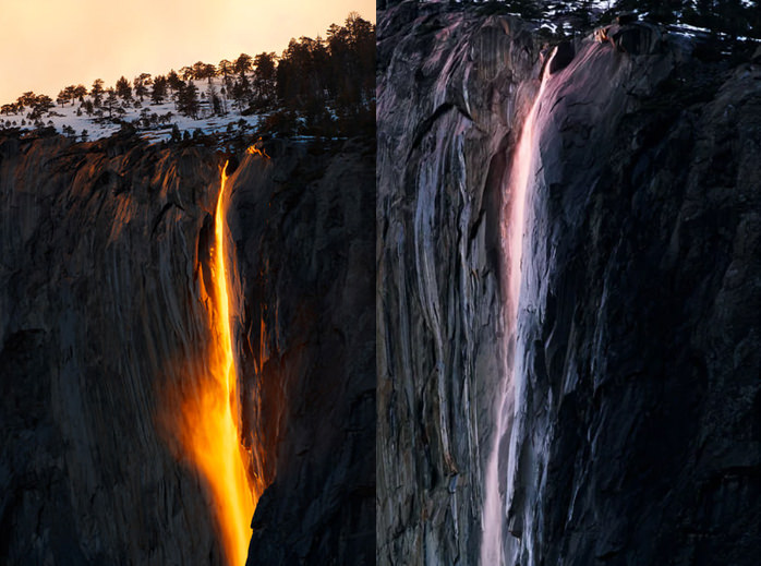 cascare di fuoco california