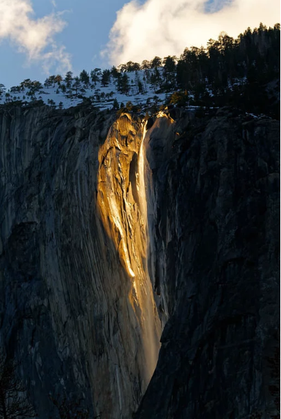 cascate di fuoco california