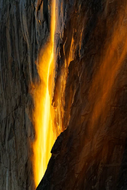 cascate di fuoco california