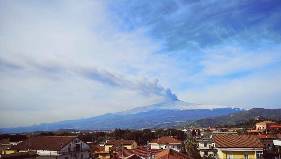 eruzione etna
