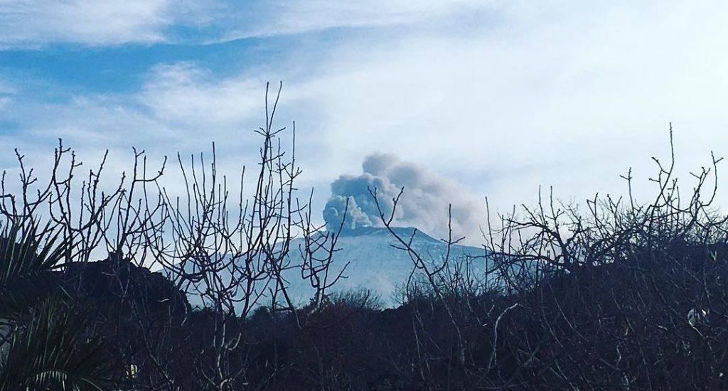 eruzione etna