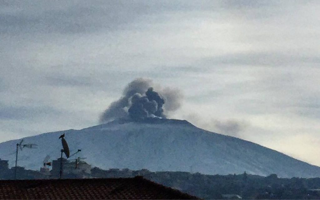 eruzione etna