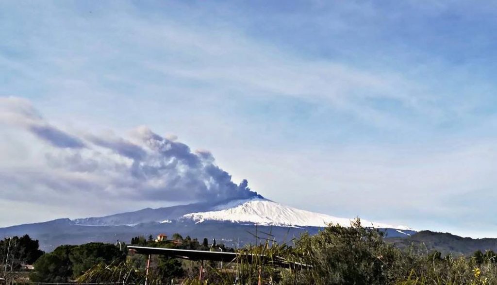 eruzione etna