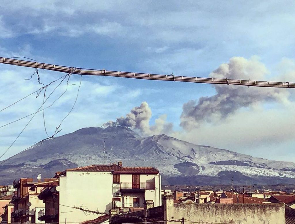 eruzione etna