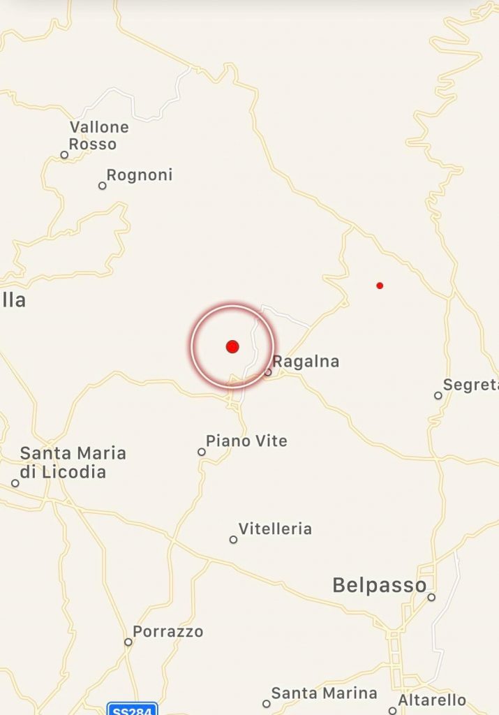 etna terremoto catania
