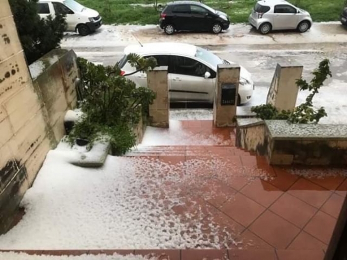 maltempo grandine malta