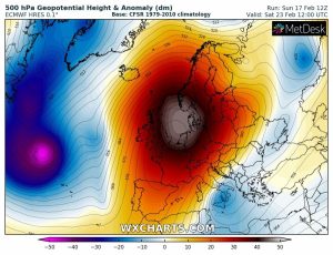previsioni meteo caldo europa 23 febbraio