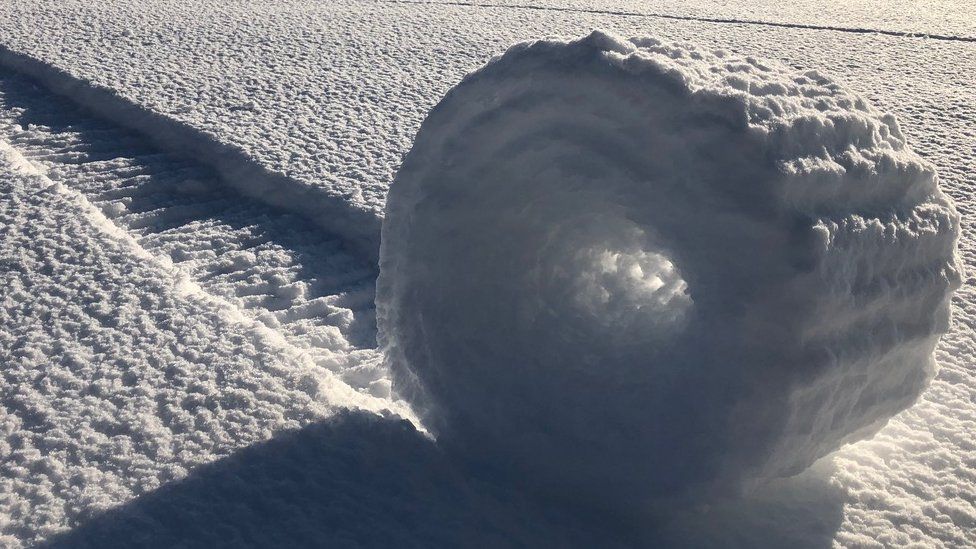 rulli di neve inghilterra