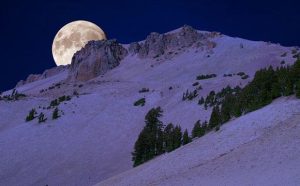 super luna di neve