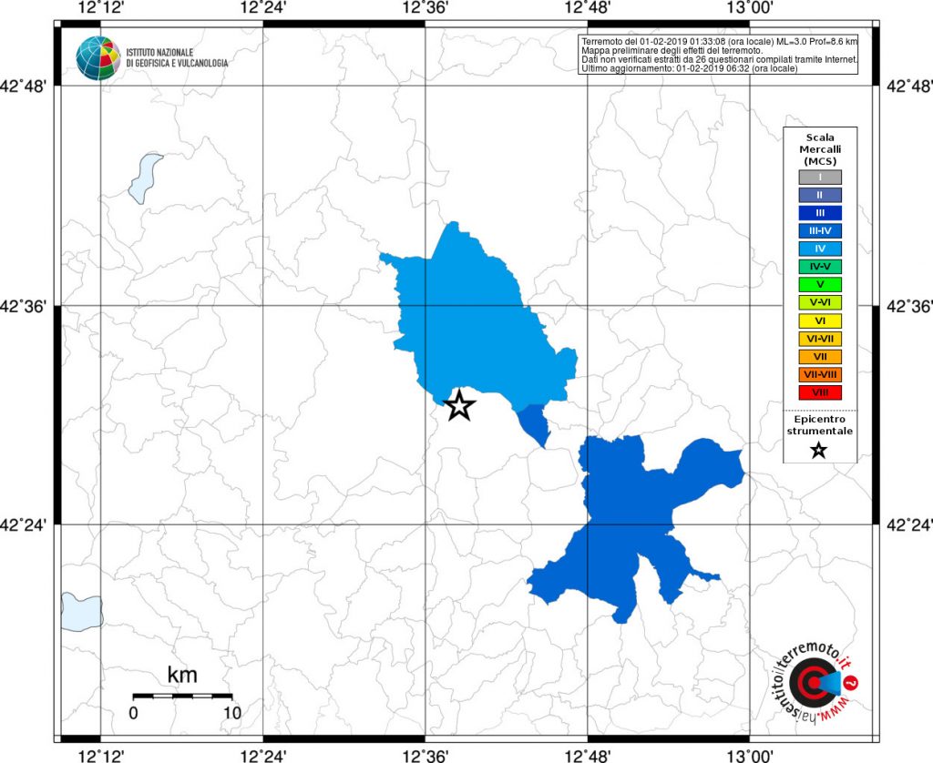 terremoto stroncone terni