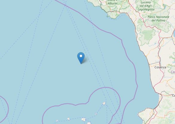 terremoto tirreno meridionale calabria 2