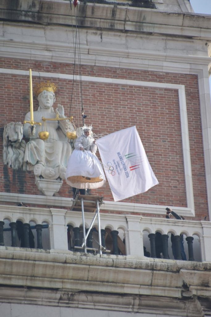 Carnevale Venezia Arianna Fontana