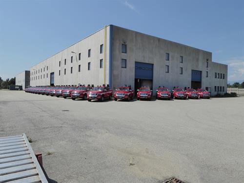 Corpo Nazionale Vigili del Fuoco pick-up FORD Ranger (1)