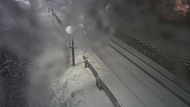 Neve a Monte di Fo' sulla SR65