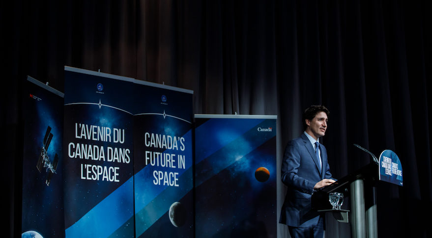 Trudeau Canada Lunar Gateway