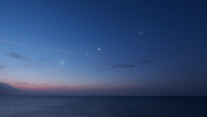 Venere Saturno Luna Giove