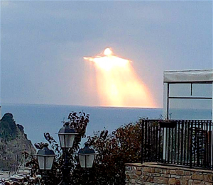 cristo tramonto agropoli