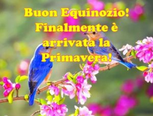 equinozio di primavera 2019