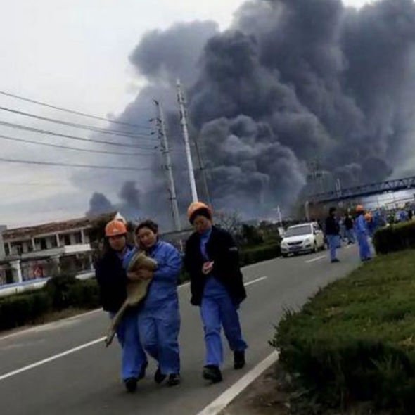 esplosione cina
