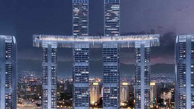 grattacielo orizzontale cina