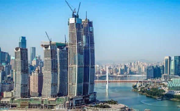 grattacielo orizzontale cina