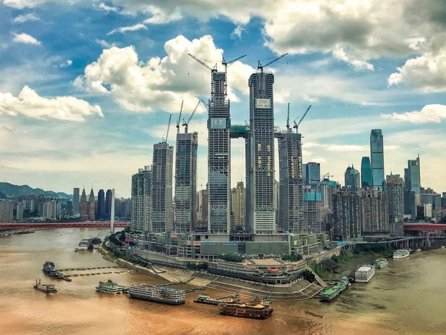 grattacielo orizzontale cina