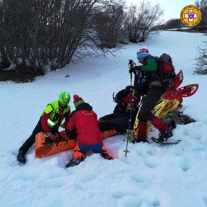 intervento soccorso alpino pizzo carbonara