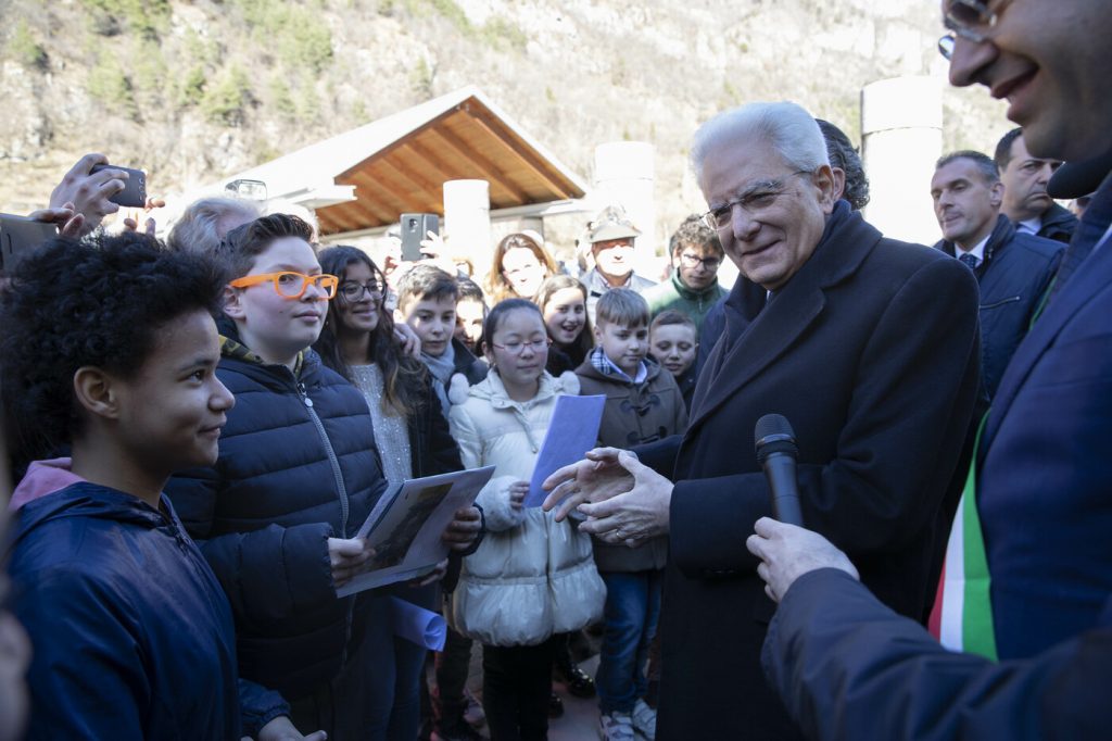 s mattarella longarone belluno vajont