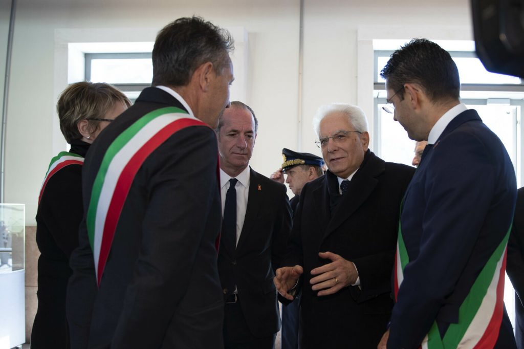 s mattarella longarone belluno vajont
