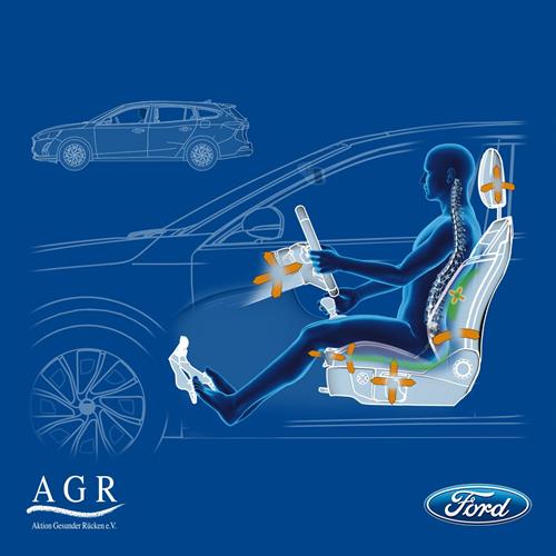 sedili ergonomici ford