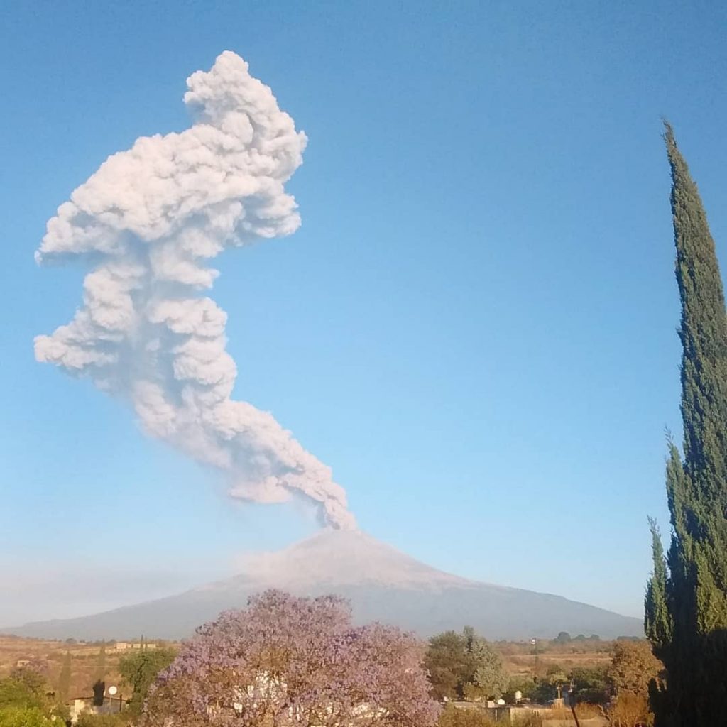 vulcano messico popocatepetl