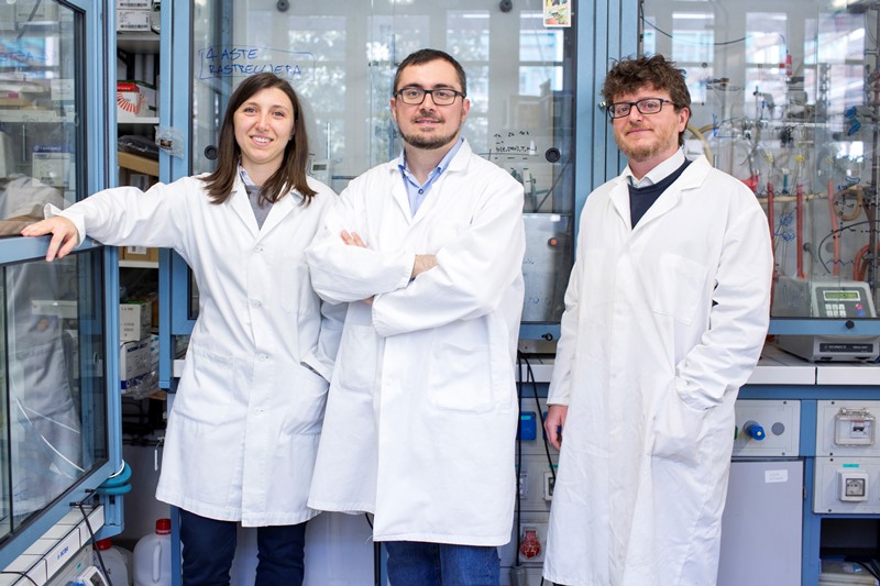 Il team di Graftonica, Silvia Ferrario, Michele Mauri, Alberto Bianchi