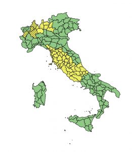 allerta meteo 26 aprile