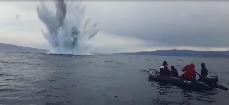 bomba Messina Marina Militare video
