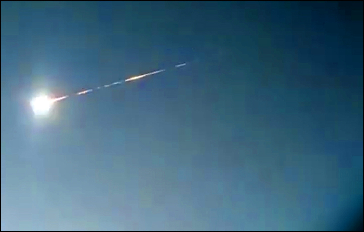 esplosione meteora russia
