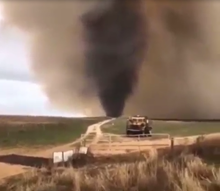 fire tornado oklahoma