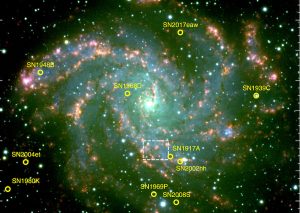 galassia a spirale Ngc 6946