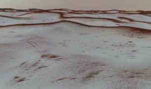 neve deserto arabia saudita
