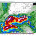 Meteo, allerta piogge torrenziali al Nord: 200mm nelle prossime 48 ore tra Friuli e Veneto [MAPPE]