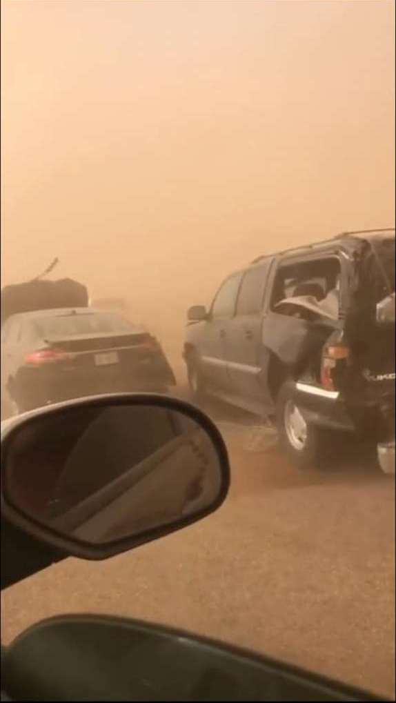 tempesta polvere texas
