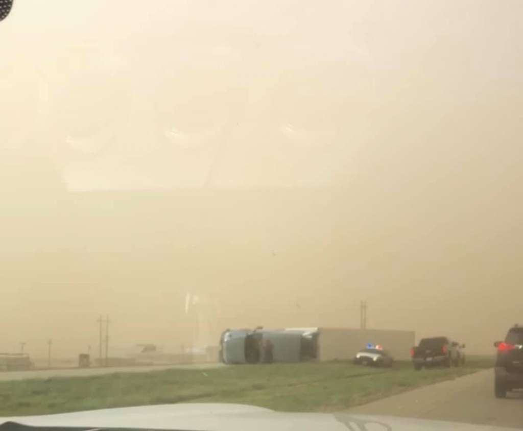 tempesta polvere texas