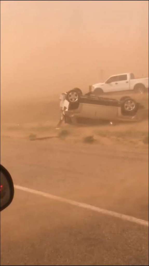 tempesta polvere texas