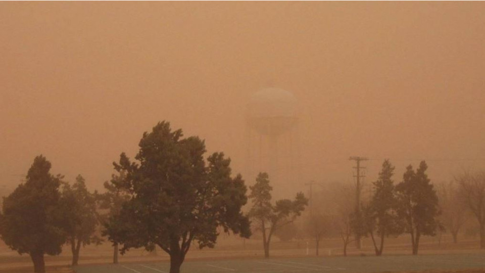 tempesta polvere texas