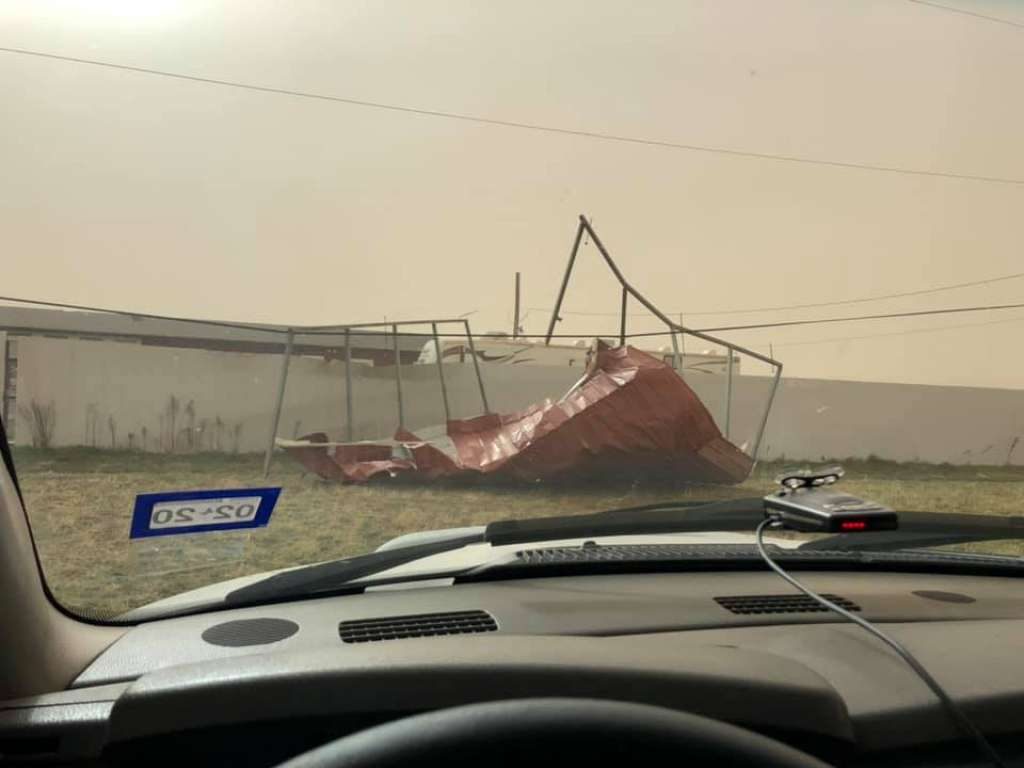 tempesta polvere texas