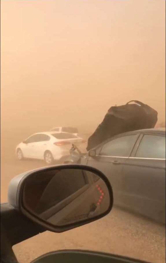 tempesta polvere texas